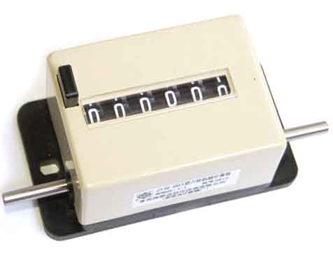 J116-001 Series 6-digit Revolution Counter With Button Reset